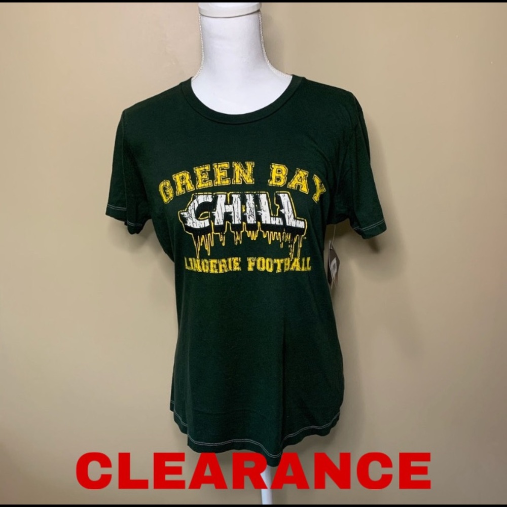 Green Bay Chill Lingerie Football Graphic Tee